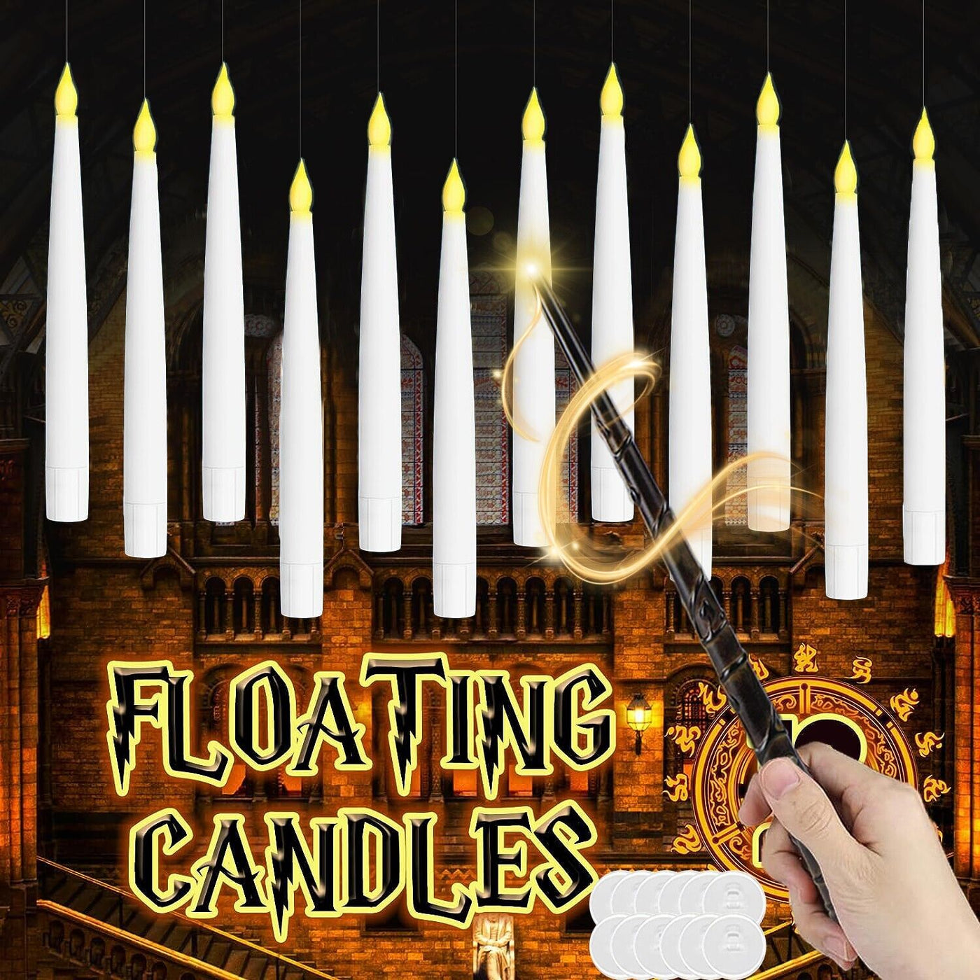 FloatingCandels - Harry Potter & Weihnachten