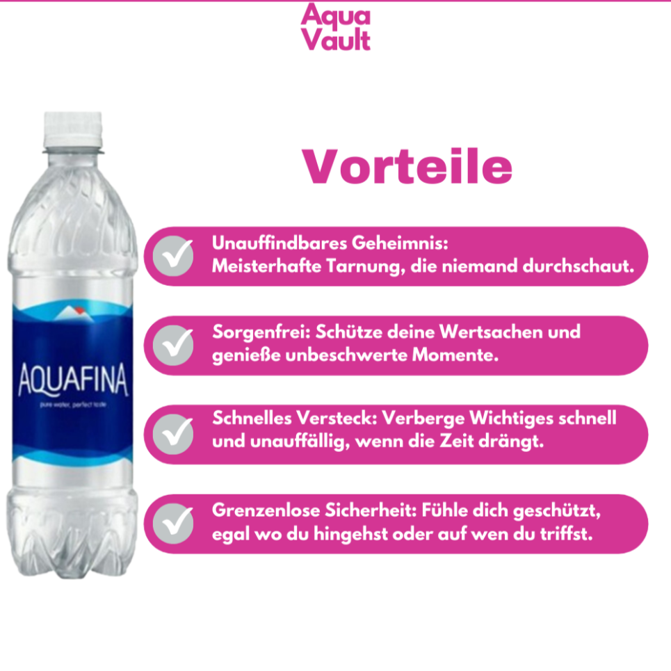 AquaVault - Fake Wasserflasche