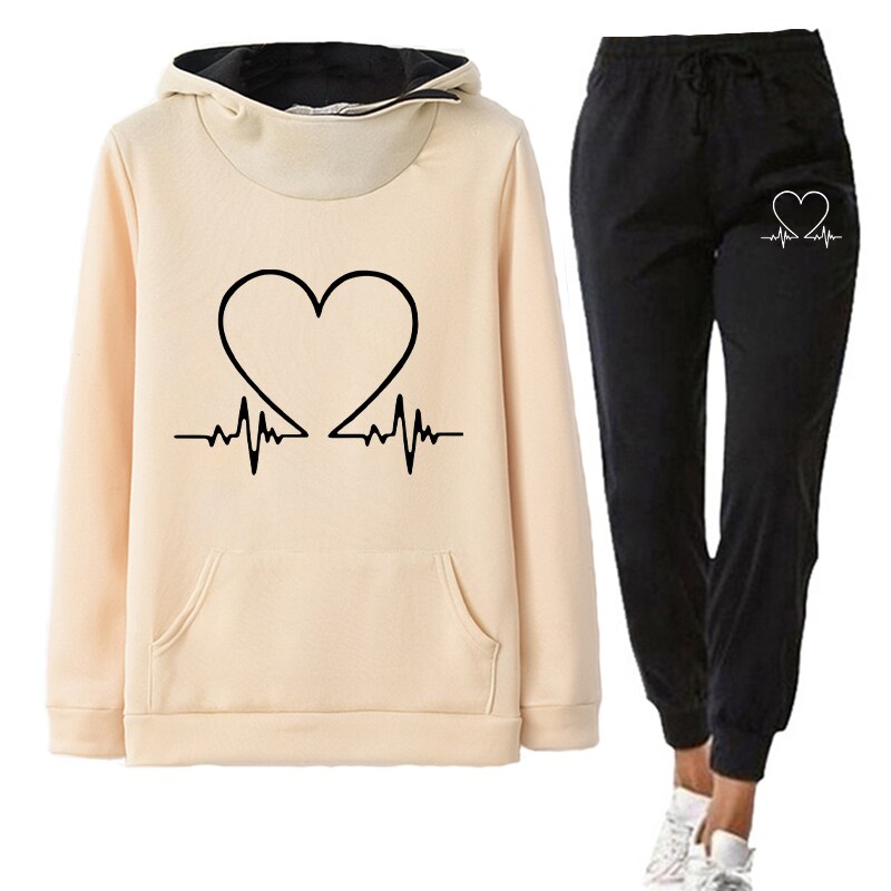 Heartbeat - Kuscheliger Jogginganzug Unisex